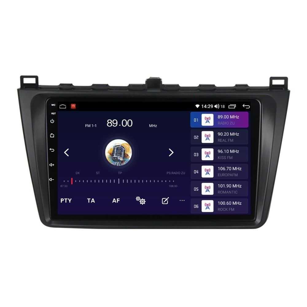 Navigatie dedicata cu Android Mazda 6 2008 - 2013, 2GB RAM, Radio GPS Dual Zone, Display HD QLED 9