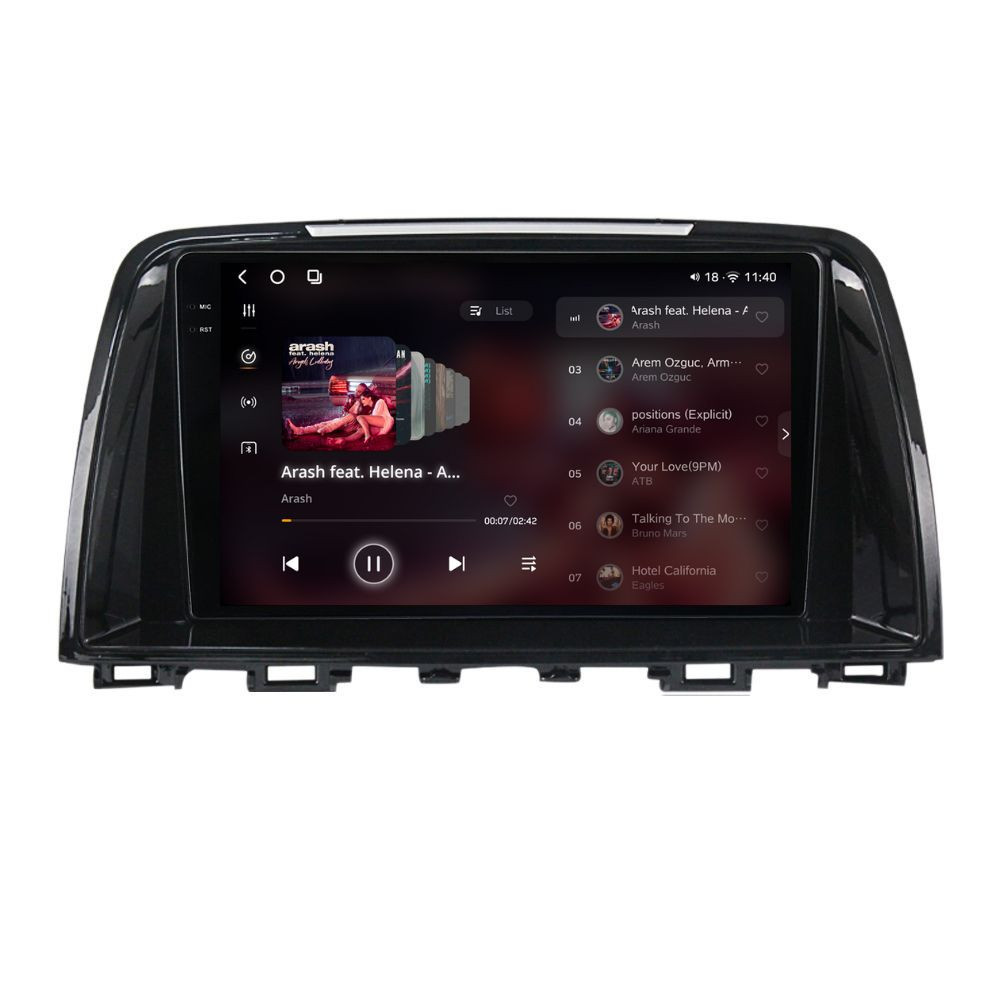 Navigatie dedicata cu Android Mazda 6 2013 - 2015, 12GB RAM, Radio GPS Dual Zone, Display 2K QLED 9.5