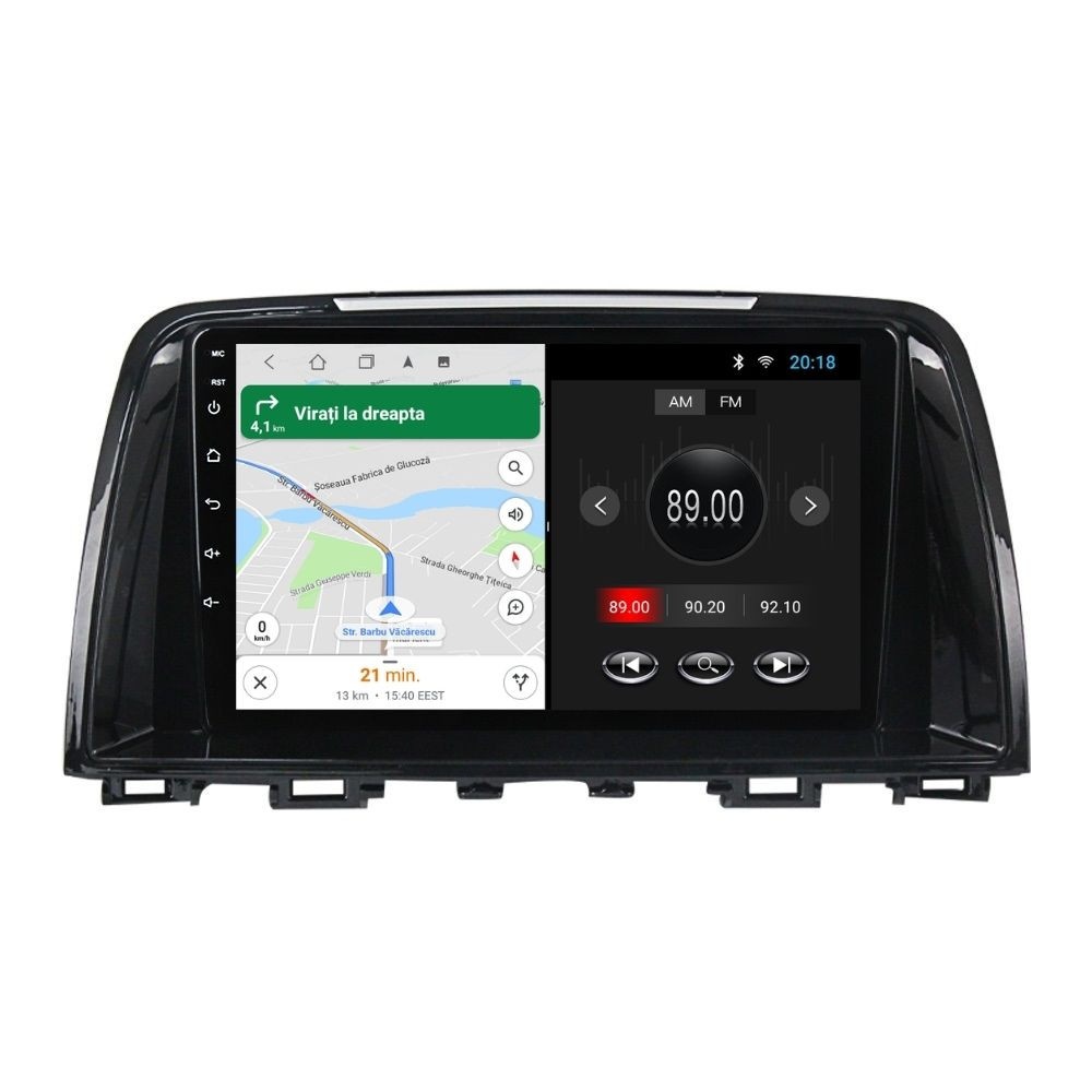 Navigatie dedicata cu Android Mazda 6 2013 - 2015, 1GB RAM, Radio GPS Dual Zone, Display HD IPS 9" Touchscreen, Internet Wi-Fi, Bluetooth, MirrorLink, USB - Imagine 8