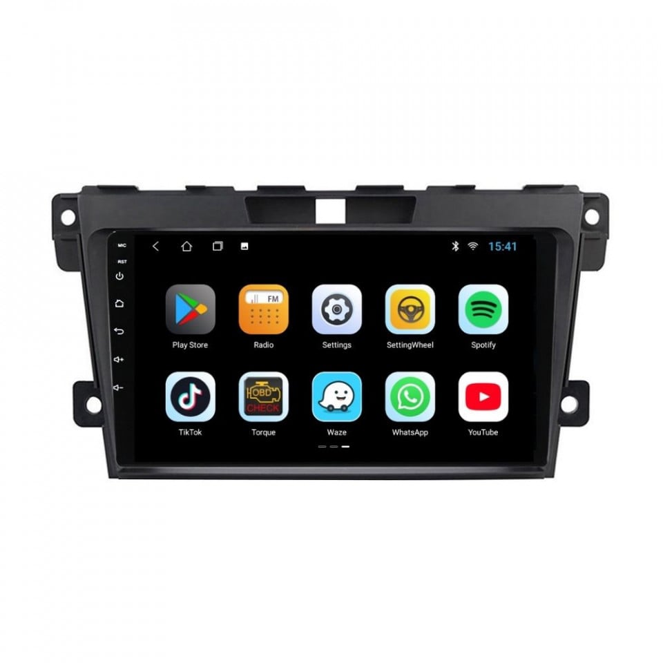 Navigatie dedicata cu Android Mazda CX-7 2006 - 2015, 2GB RAM, Radio GPS Dual Zone, Display HD IPS 9