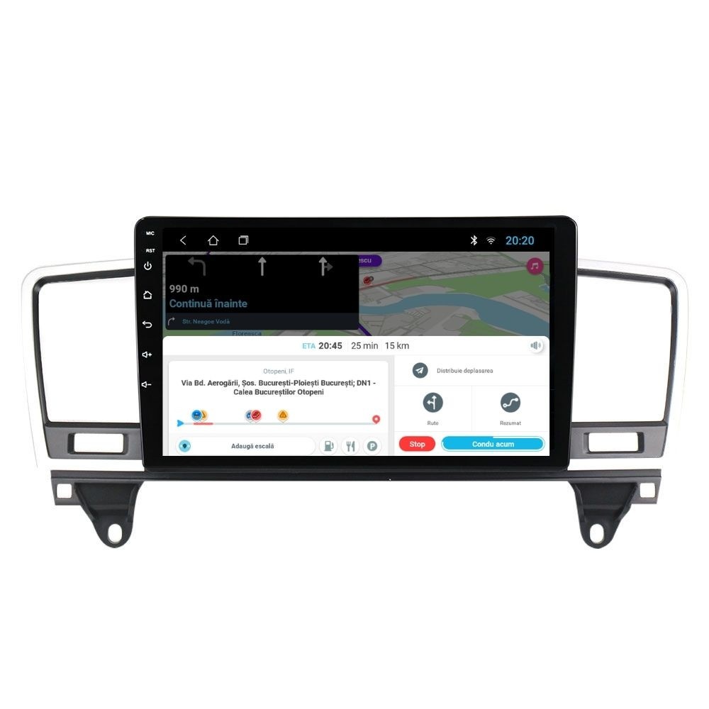 Navigatie dedicata cu Android Mercedes GL-Class GL X166 2012 - 2015, 1GB RAM, Radio GPS Dual Zone, Display HD IPS 9" Touchscreen, Internet Wi-Fi, Bluetooth, MirrorLink, USB - Imagine 7