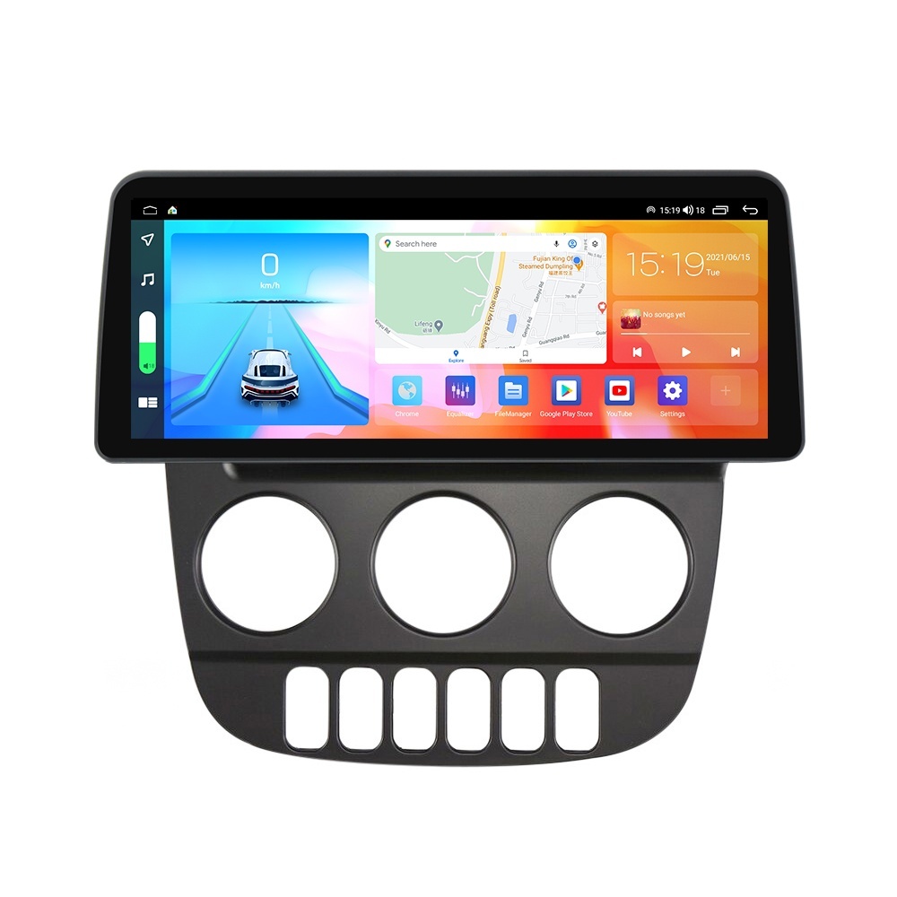 Navigatie dedicata cu Android Mercedes ML W163 2001 - 2005, 4GB RAM, Radio GPS Dual Zone, Display QLED 12.3