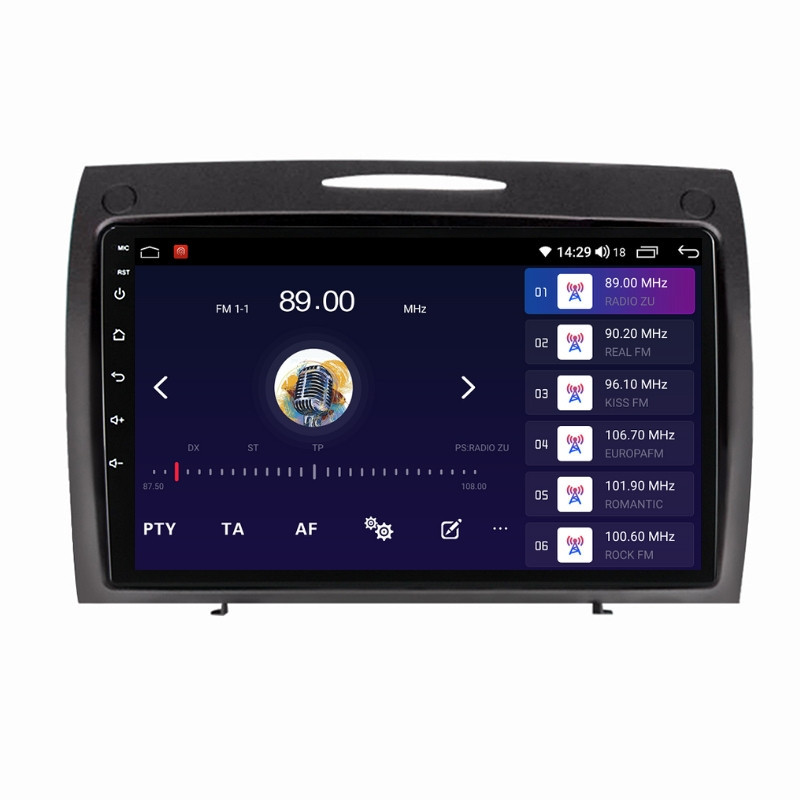 Navigatie dedicata cu Android Mercedes SLK R171 2004 - 2011, 4GB RAM, Radio GPS Dual Zone, Display HD QLED 9