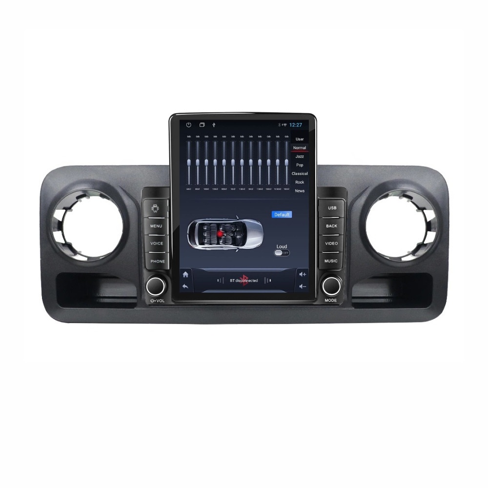 Navigatie dedicata cu Android Mercedes Sprinter dupa 2018, 1GB RAM, Radio GPS Dual Zone, Touchscreen IPS 9.7" HD tip Tesla, Internet Wi-Fi, Bluetooth, MirrorLink, USB - Imagine 6