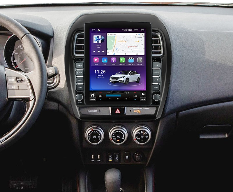 Navigatie dedicata cu Android Mitsubishi ASX 2016 - 2019, 4GB RAM, Radio GPS Dual Zone, Touchscreen IPS 9.7