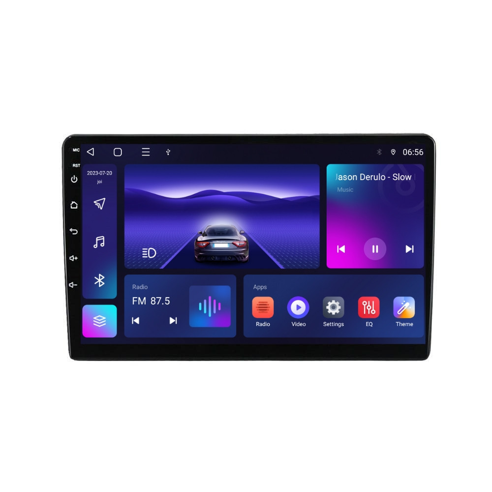 Navigatie dedicata cu Android Mitsubishi L200 dupa 2015, 2GB RAM, Radio GPS Dual Zone, Display HD QLED 9