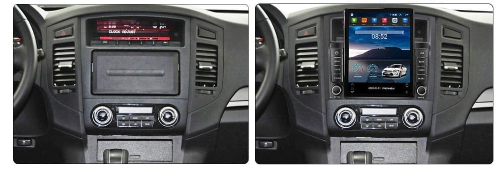 Navigatie dedicata cu Android Mitsubishi Pajero IV 2006 - 2018, 2GB RAM, Radio GPS Dual Zone, Touchscreen IPS 9.7" HD tip Tesla, Internet Wi-Fi, Bluetooth, MirrorLink, USB - Imagine 4