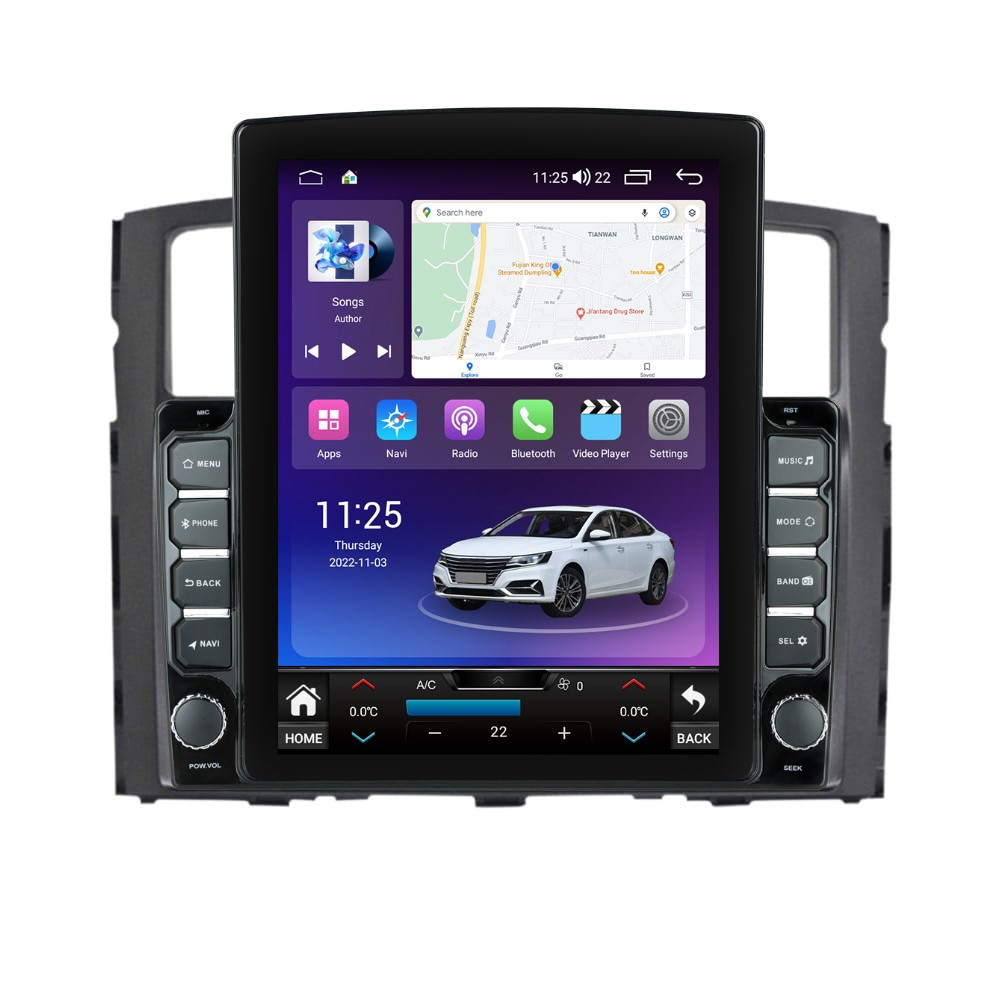 Navigatie dedicata cu Android Mitsubishi Pajero IV 2006 - 2018, 8GB RAM, Radio GPS Dual Zone, Touchscreen IPS 9.7