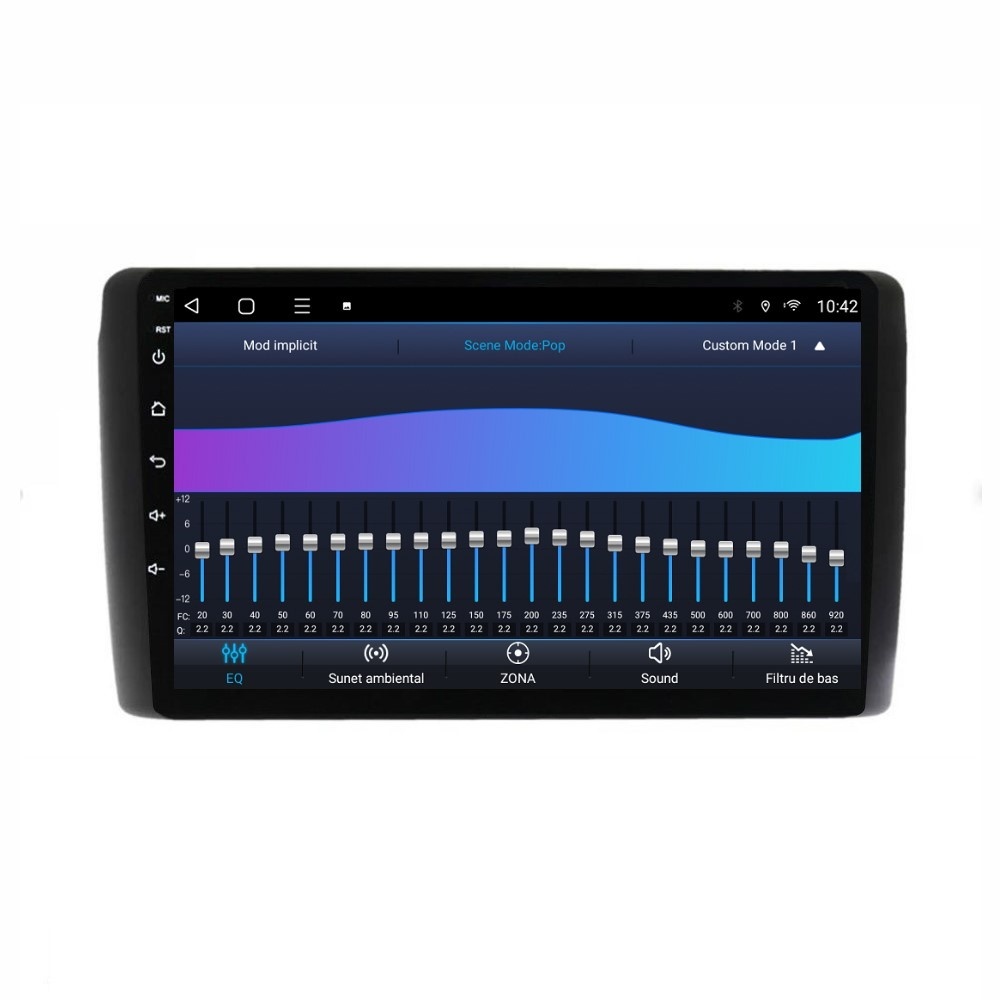 Navigatie dedicata cu Android Nissan Leaf I 2010 - 2017, 2GB RAM, Radio GPS Dual Zone, Display HD QLED 9
