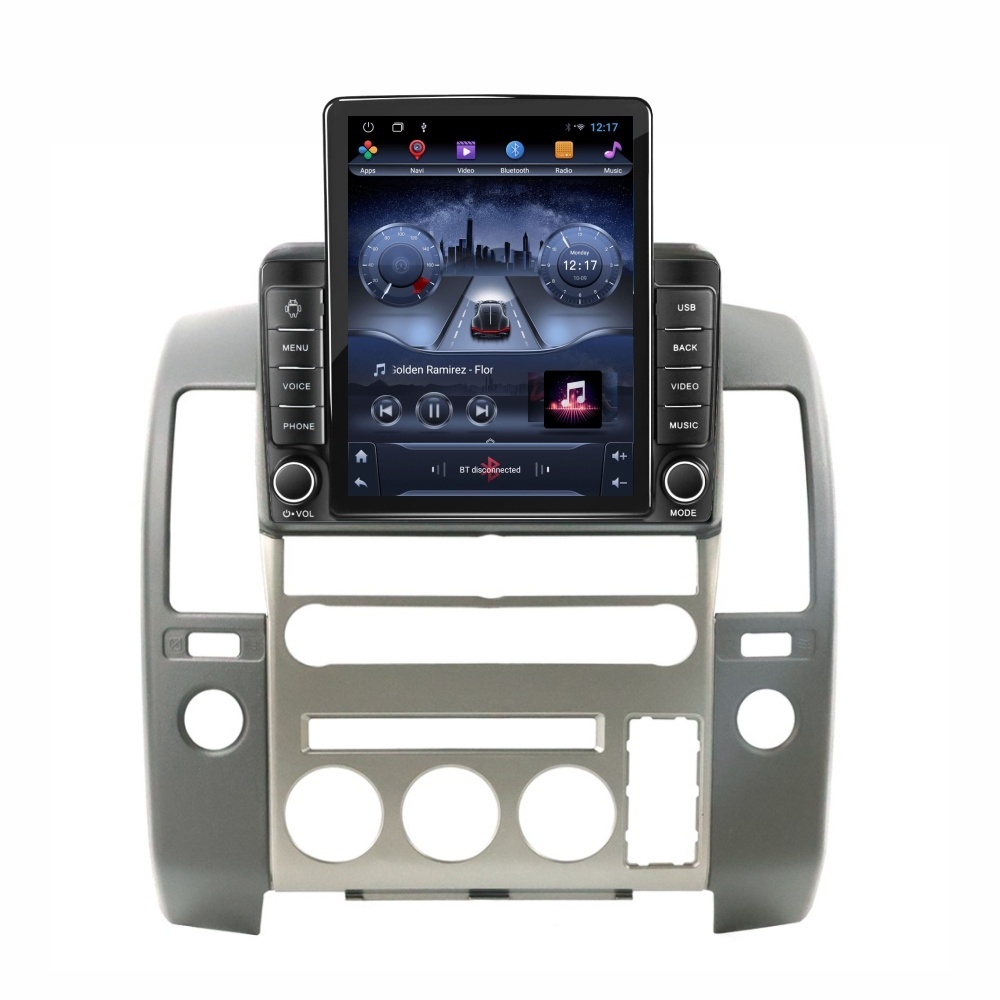 Navigatie dedicata cu Android Nissan Navara D40 2004 - 2010 cu navigatie originala, 2GB RAM, Radio GPS Dual Zone, Touchscreen IPS 9.7" HD tip Tesla, Internet Wi-Fi, Bluetooth, MirrorLink, USB