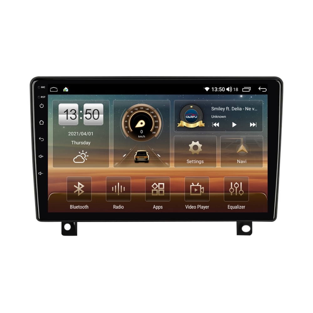 Navigatie dedicata cu Android Opel Astra H 2004 - 2014, 2GB RAM, Radio GPS Dual Zone, Display HD QLED 9\'\' Touchscreen, Internet Wi-Fi si slot SIM 4G, Bluetooth, MirrorLink, USB - 2 | YEO