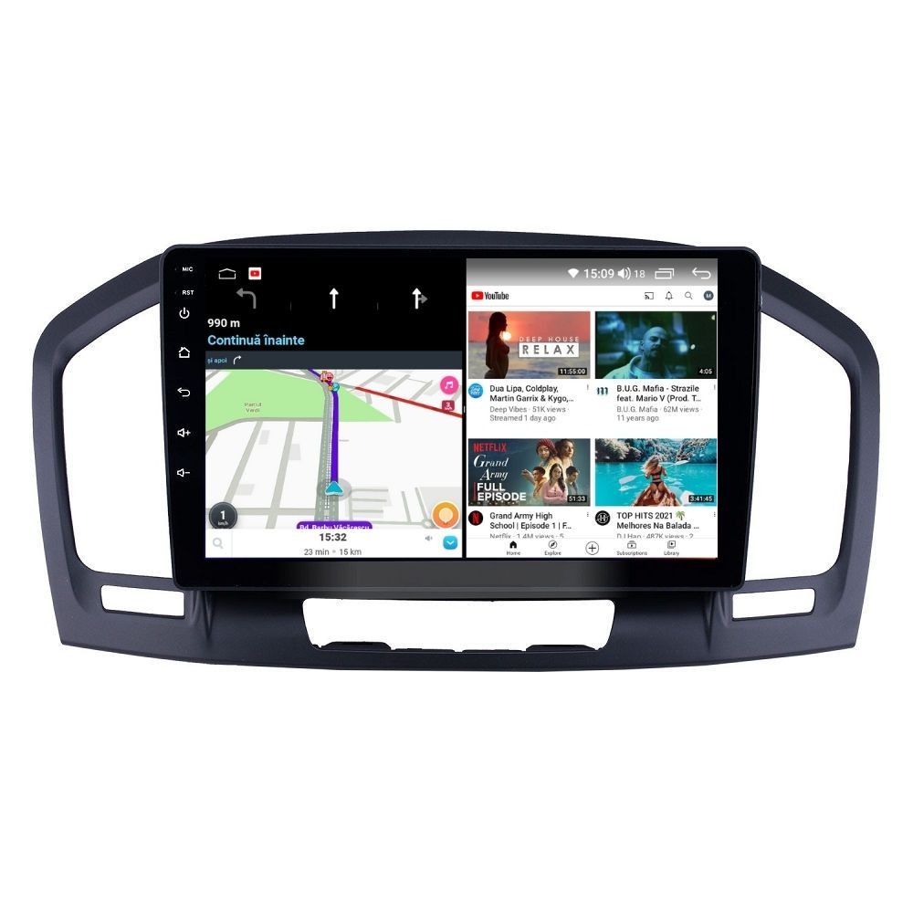 Navigatie dedicata cu Android Opel Insignia A 2008 - 2013, 4GB RAM, Radio GPS Dual Zone, Display HD IPS 9" Touchscreen, Internet Wi-Fi, Bluetooth, MirrorLink, USB - Imagine 7
