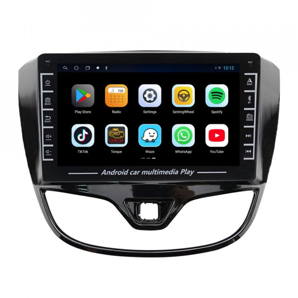 Navigatie dedicata cu Android Opel Karl 2015 - 2019, 1GB RAM, Radio GPS Dual Zone, Display HD IPS 8