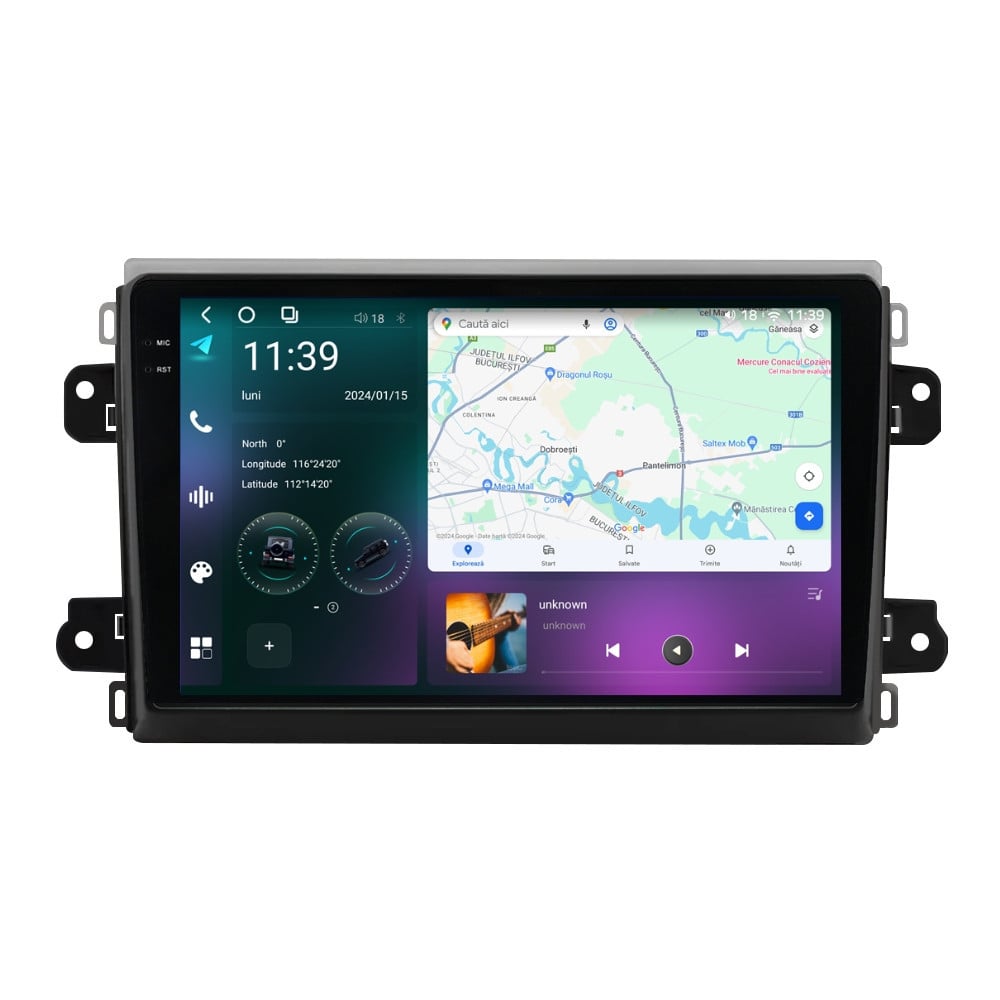 Navigatie dedicata cu Android Opel Movano C dupa 2022, 12GB RAM, Radio GPS Dual Zone, Display 2K QLED 9.5