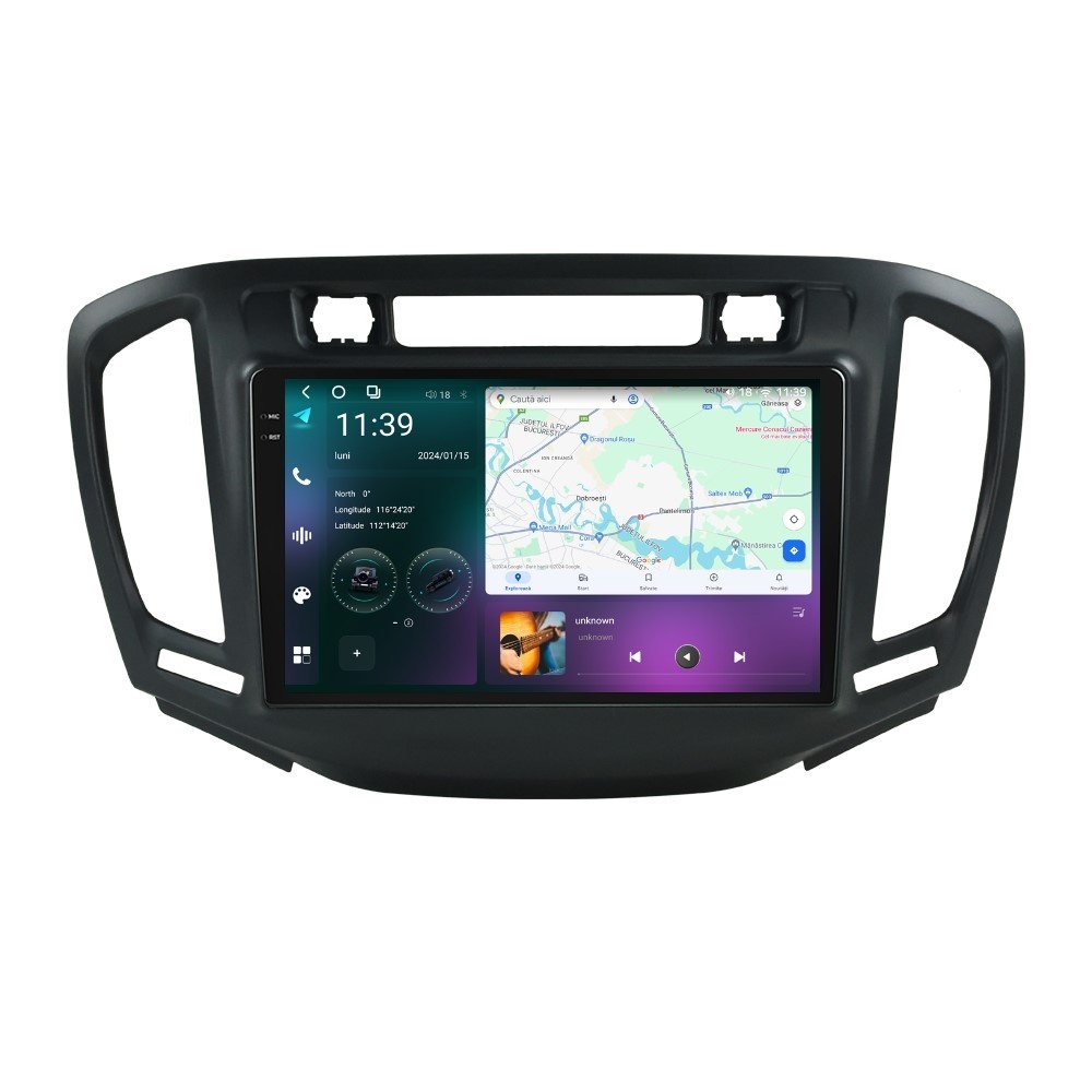 Navigatie dedicata cu Android Opel Zafira Tourer C 2016 - 2019, 12GB RAM, Radio GPS Dual Zone, Display 2K QLED 9.5