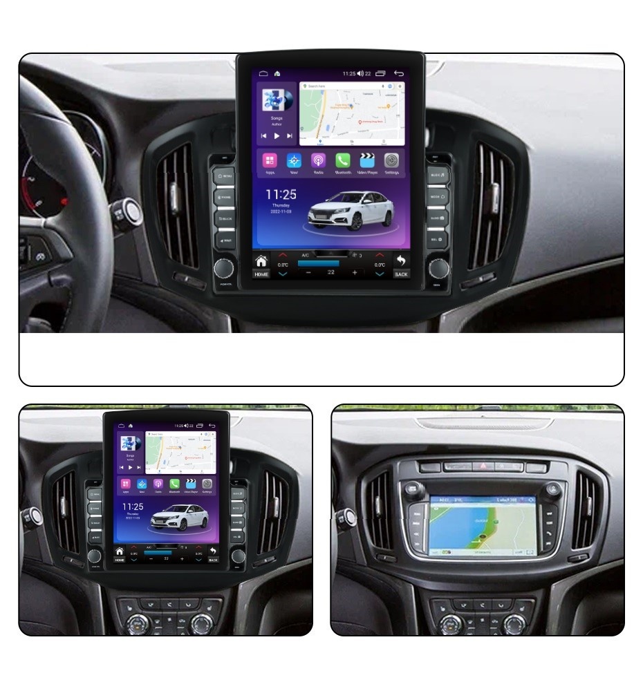 Navigatie dedicata cu Android Opel Zafira Tourer C 2016 - 2019, 8GB RAM, Radio GPS Dual Zone, Touchscreen IPS 9.7