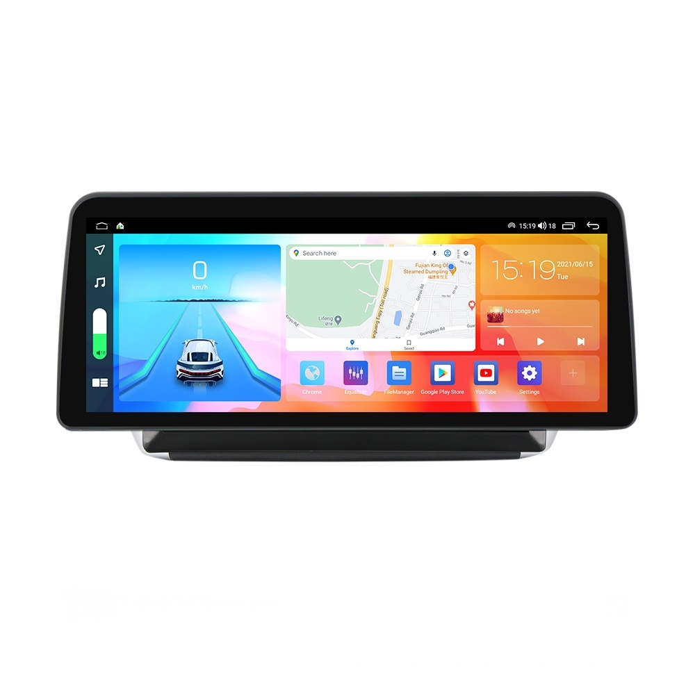 Navigatie dedicata cu Android Peugeot 208 I 2012 - 2019, 4GB RAM, Radio GPS Dual Zone, Display QLED 12.3