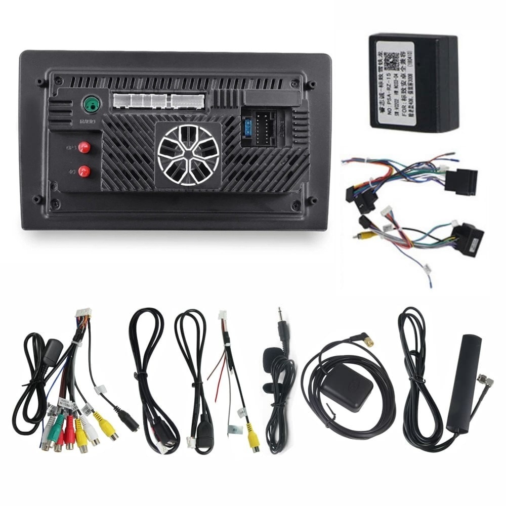 Navigatie dedicata cu Android Peugeot 307 2000 - 2013, 2GB RAM, Radio GPS Dual Zone, Display HD QLED 9" Touchscreen, Internet Wi-Fi si slot SIM 4G, Bluetooth, MirrorLink, USB - Imagine 5