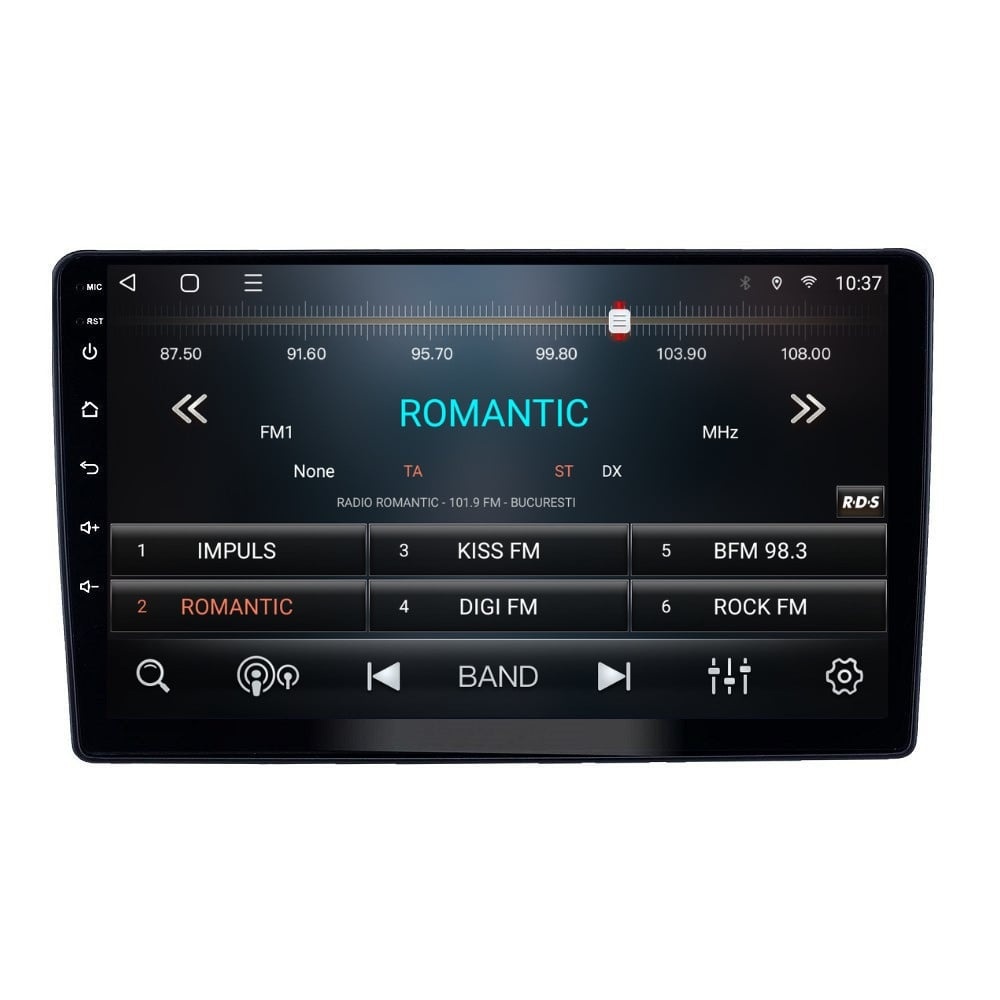 Navigatie dedicata cu Android Peugeot 307 2000 - 2013, 3GB RAM, Radio GPS Dual Zone, Display HD QLED 9