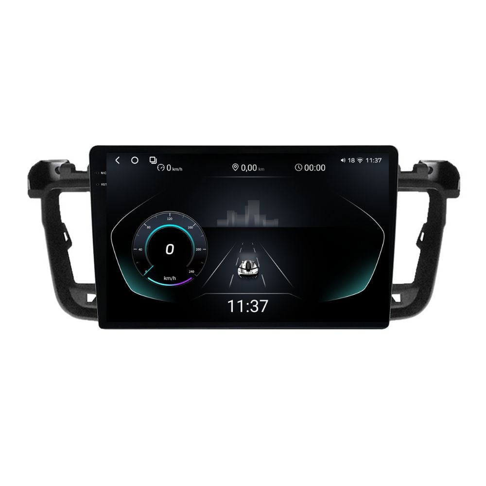 Navigatie dedicata cu Android Peugeot 508 I 2010 - 2018, 12GB RAM, Radio GPS Dual Zone, Display 2K QLED 9.5