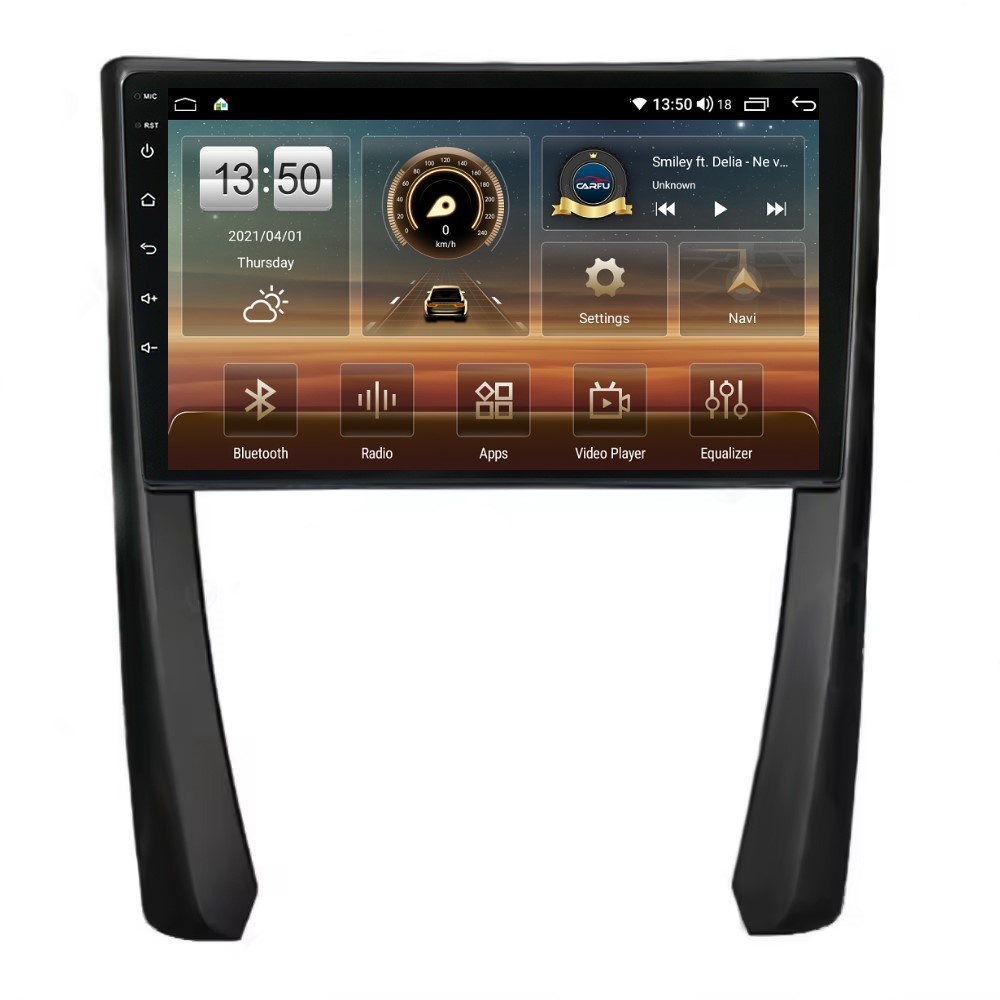 Navigatie dedicata cu Android Porsche Cayman 2009 - 2013, 2GB RAM, Radio GPS Dual Zone, Display HD QLED 9