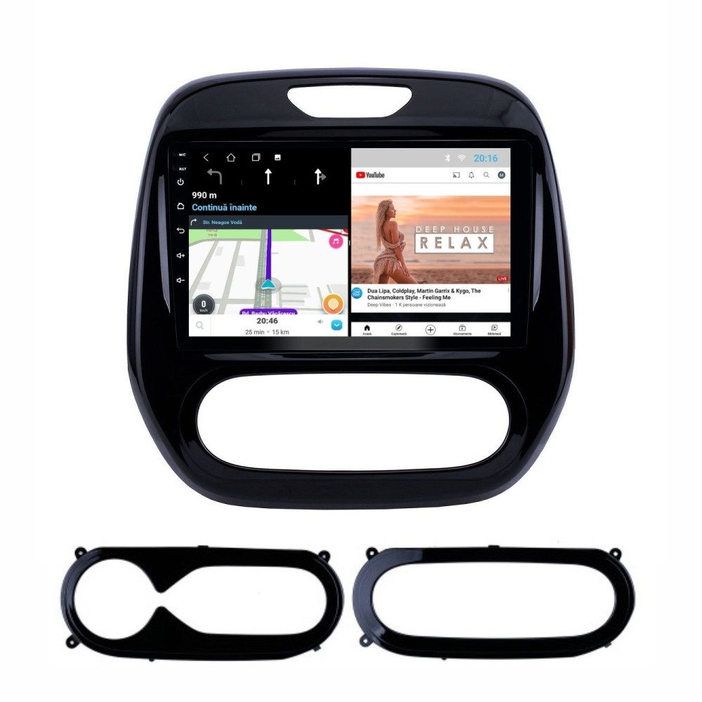 Navigatie dedicata cu Android Renault Captur I 2013 - 2020, 1GB RAM, Radio GPS Dual Zone, Display HD IPS 9" Touchscreen, Internet Wi-Fi, Bluetooth, MirrorLink, USB - Imagine 6