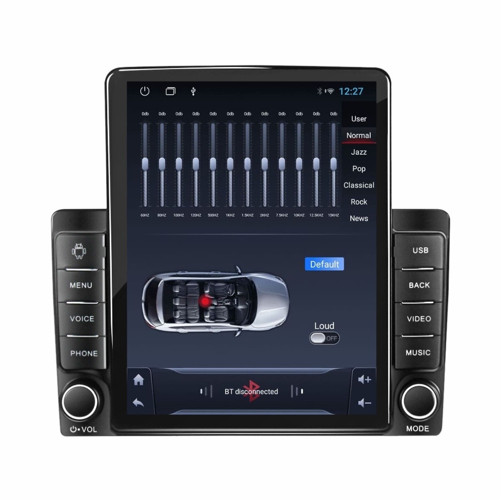Navigatie dedicata cu Android Renault Clio V dupa 2019, 1GB RAM, Radio GPS Dual Zone, Touchscreen IPS 9.7" HD tip Tesla, Internet Wi-Fi, Bluetooth, MirrorLink, USB - Imagine 6