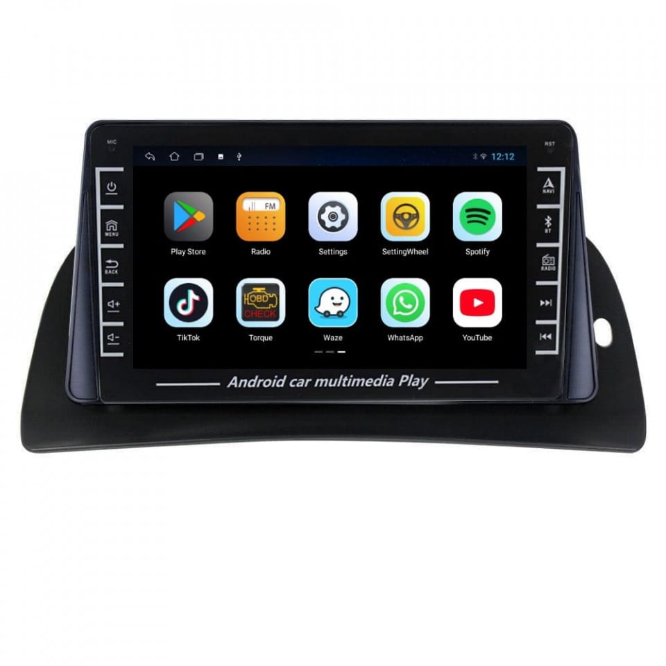 Navigatie dedicata cu Android Renault Kangoo II 2014 - 2021, 1GB RAM, Radio GPS Dual Zone, Display HD IPS 8