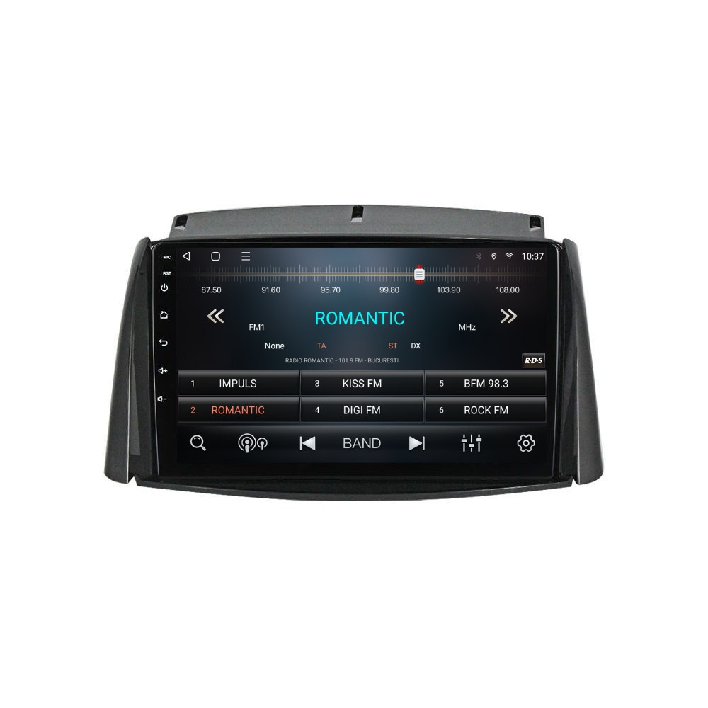 Navigatie dedicata cu Android Renault Koleos 2008 - 2016, 2GB RAM, Radio GPS Dual Zone, Display HD QLED 9