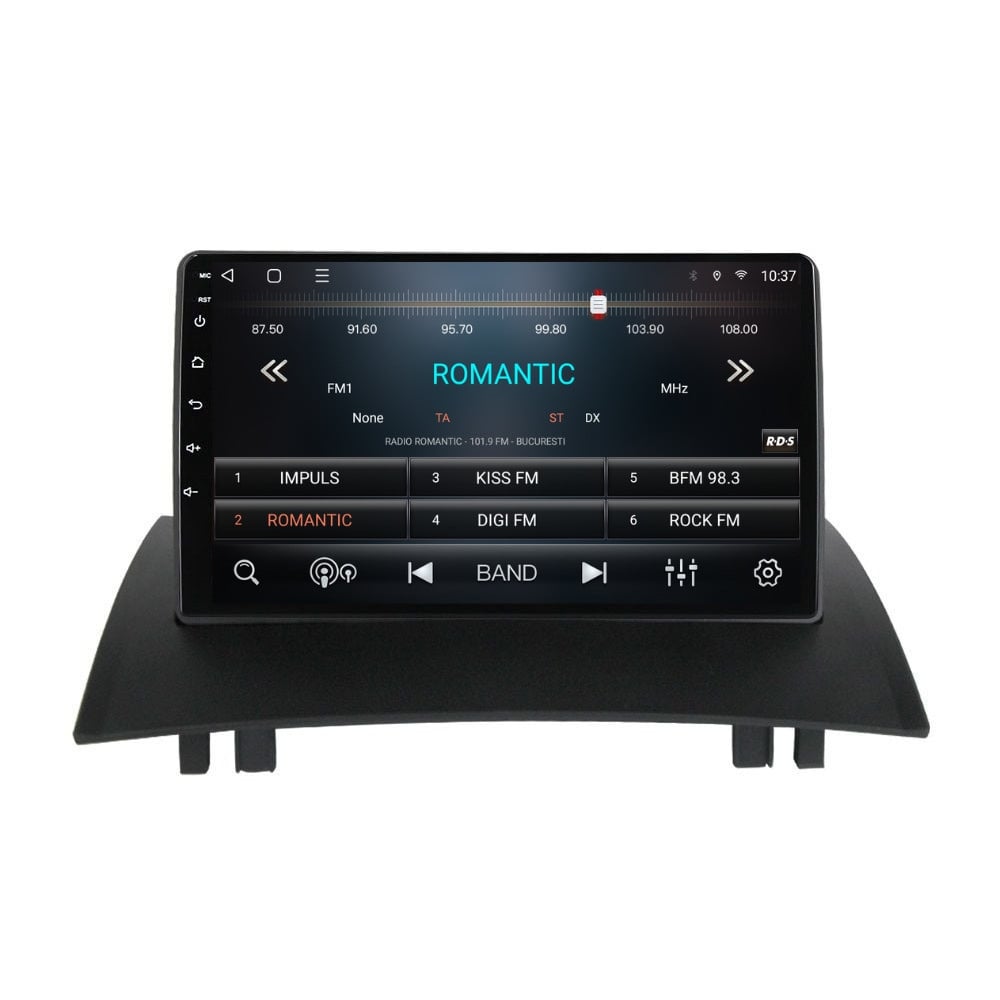 Navigatie dedicata cu Android Renault Megane II 2001 - 2009, 2GB RAM, Radio GPS Dual Zone, Display HD QLED 9