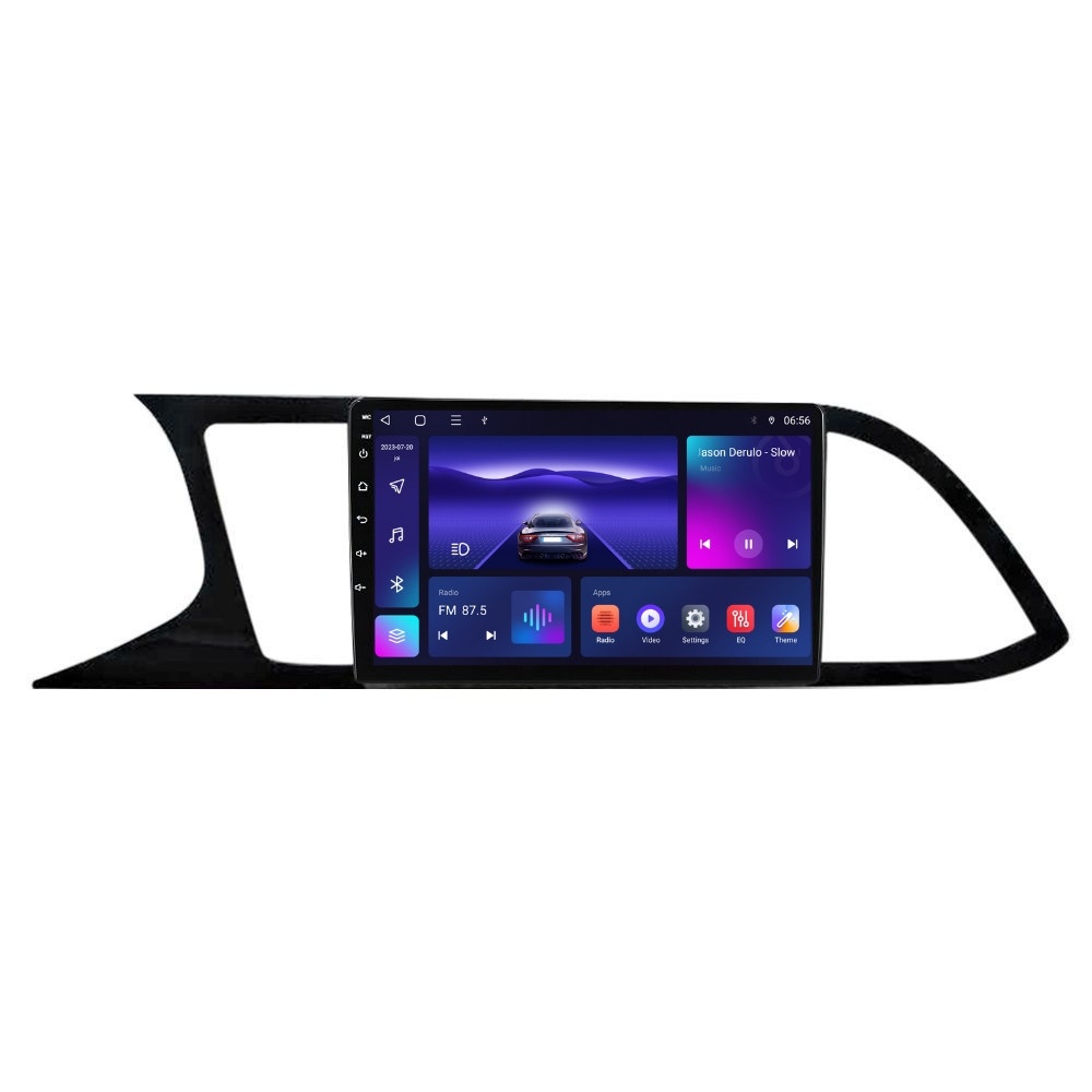 Navigatie dedicata cu Android Seat Leon 5F 2013 - 2020, 4GB RAM, Radio GPS Dual Zone, Display HD IPS 9