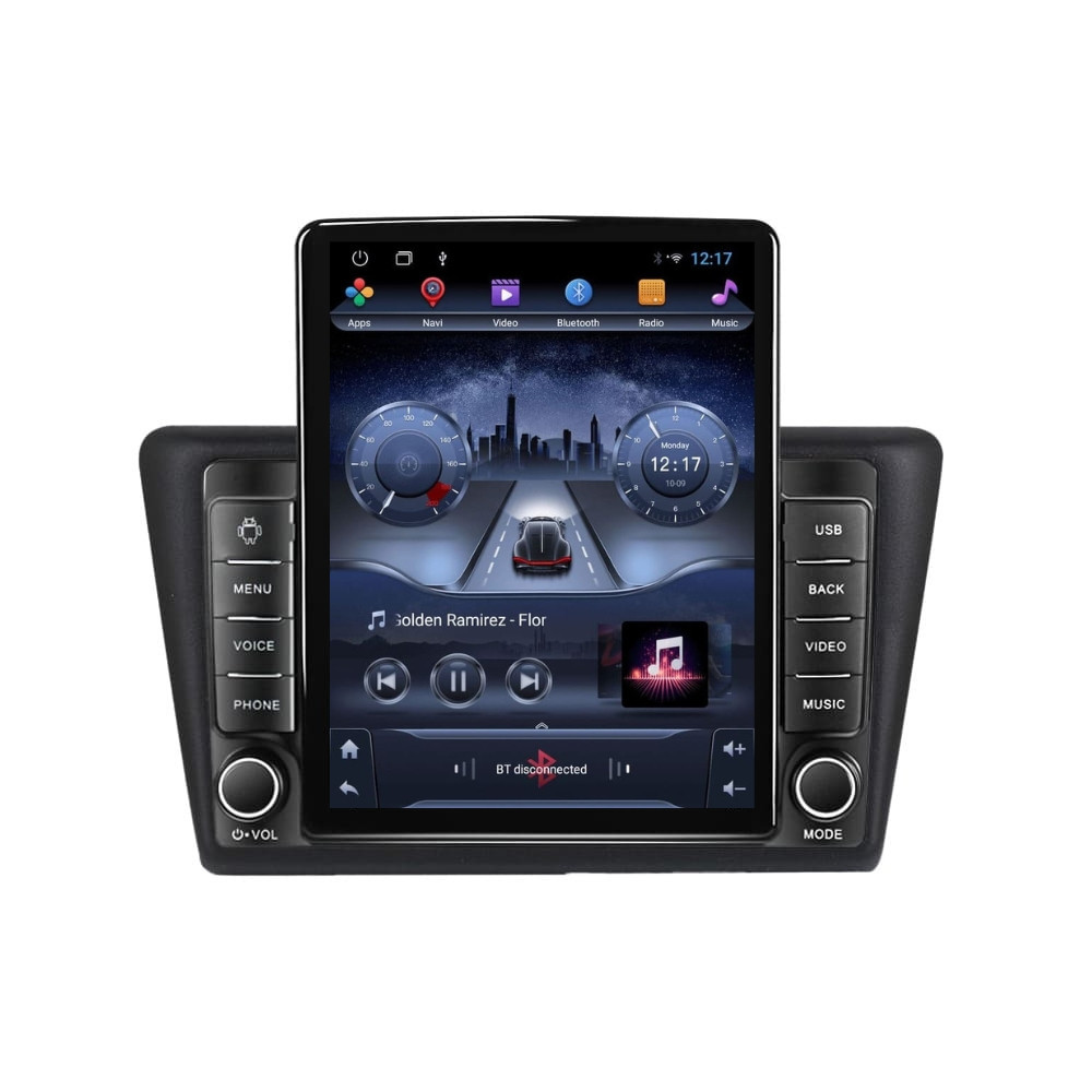 Navigatie dedicata cu Android Skoda Rapid 2011 - 2019, 2GB RAM, Radio GPS Dual Zone, Touchscreen IPS 9.7