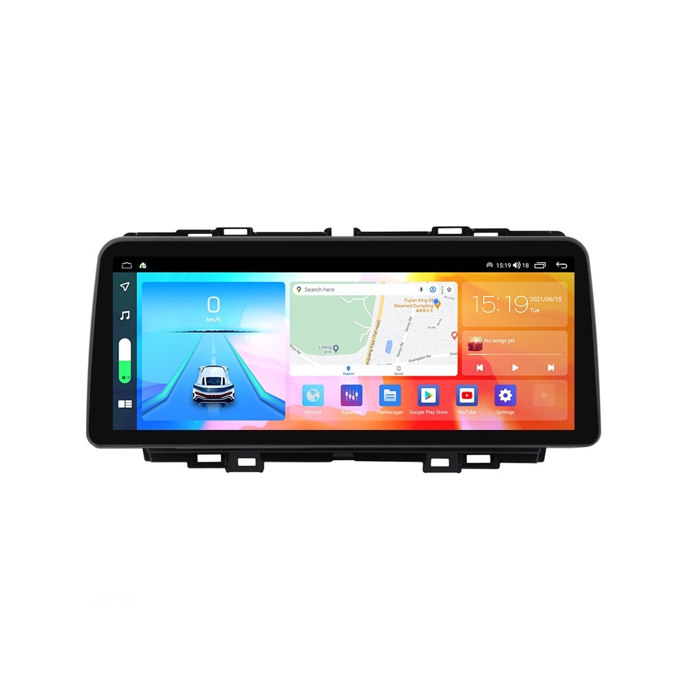 Navigatie dedicata cu Android Ssangyong Tivoli dupa 2020, 8GB RAM, Radio GPS Dual Zone, Display QLED 12.3