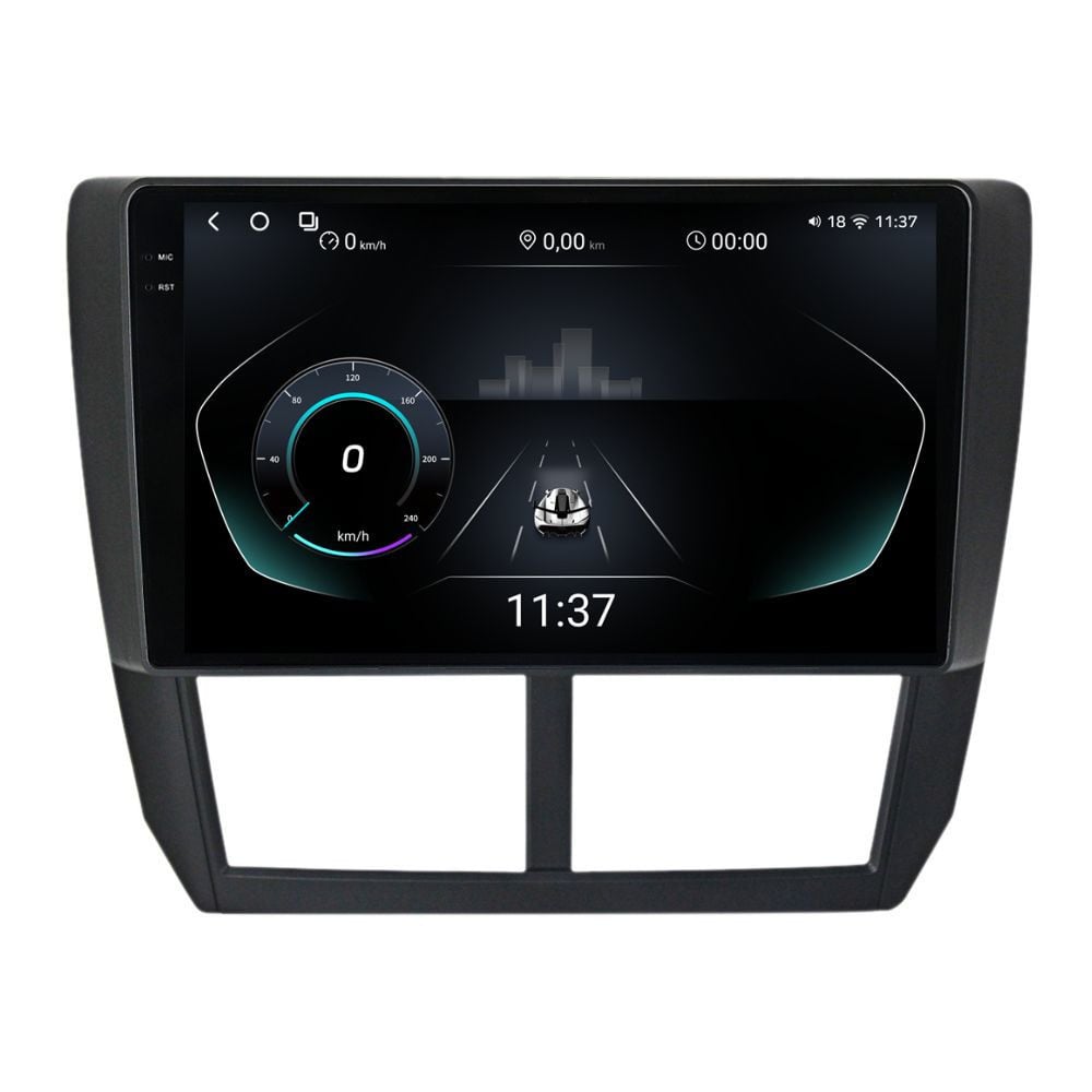 Navigatie dedicata cu Android Subaru Impreza / XV / WRX 2007 - 2014, 12GB RAM, Radio GPS Dual Zone, Display 2K QLED 9.5