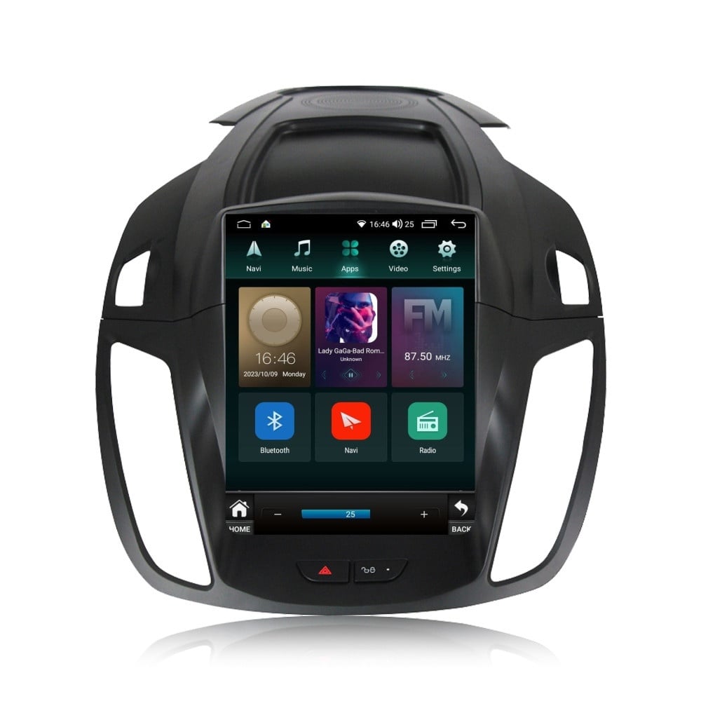 Navigatie dedicata cu Android tip tesla Ford C-Max II / Grand C-Max 2010 - 2019, 4GB RAM, Radio GPS Dual Zone, Touchscreen IPS 9.7