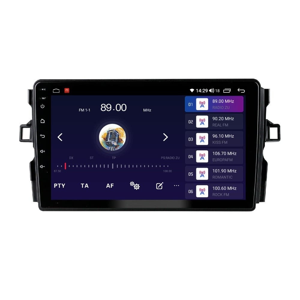 Navigatie dedicata cu Android Toyota Auris 2006 - 2012, 2GB RAM, Radio GPS Dual Zone, Display HD QLED 9