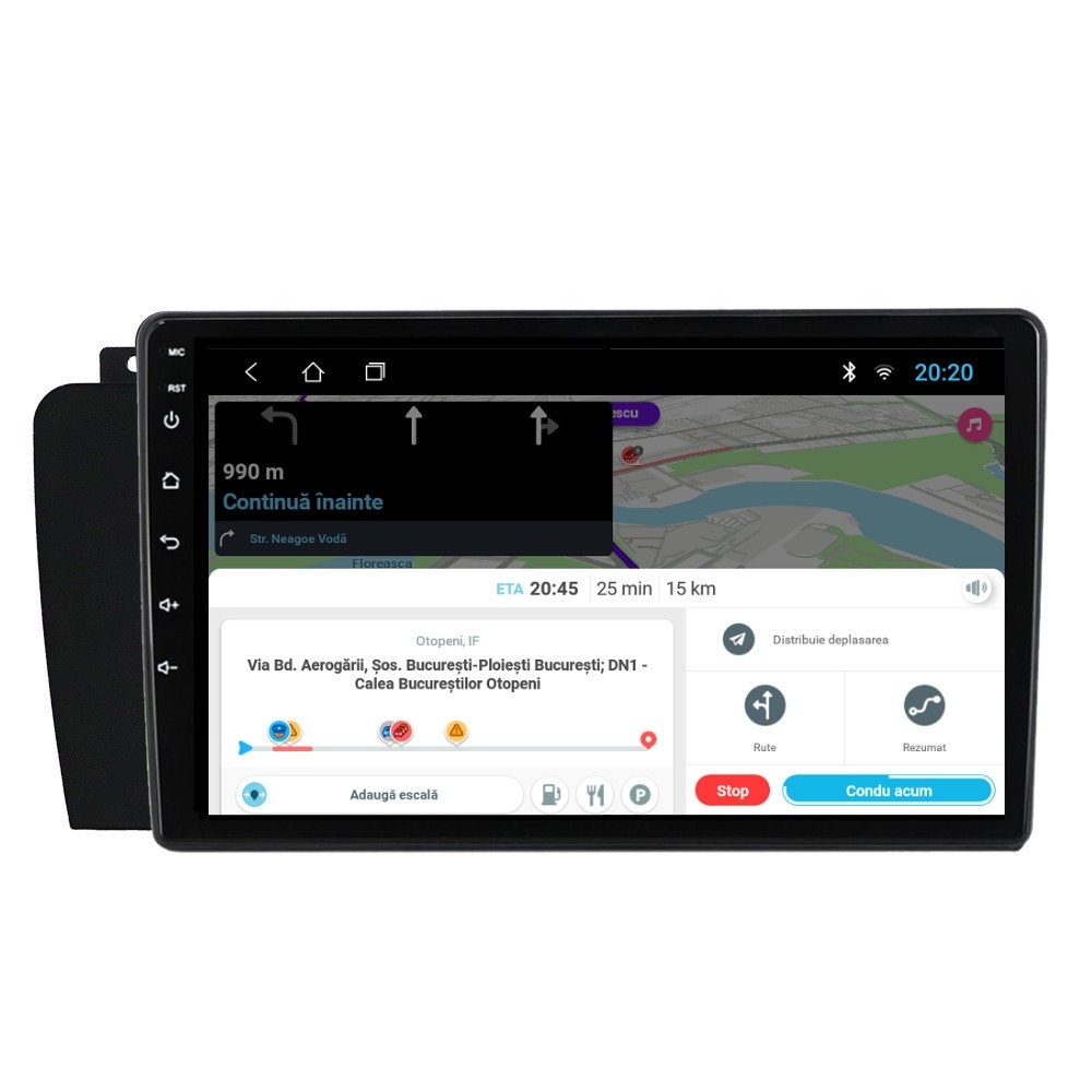 Navigatie dedicata cu Android Volvo S60 I 2004 - 2010, 1GB RAM, Radio GPS Dual Zone, Display HD IPS 9" Touchscreen, Internet Wi-Fi, Bluetooth, MirrorLink, USB - Imagine 8