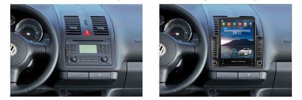 Navigatie dedicata cu Android VW Lupo 1998 - 2005, 1GB RAM, Radio GPS Dual Zone, Touchscreen IPS 9.7" HD tip Tesla, Internet Wi-Fi, Bluetooth, MirrorLink, USB - Imagine 4