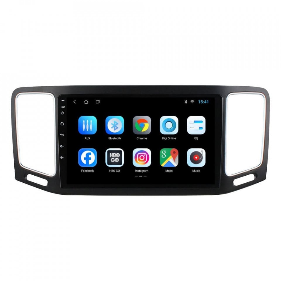 Navigatie dedicata cu Android VW Sharan dupa 2010, 2GB RAM, Radio GPS Dual Zone, Display HD IPS 9\'\' Touchscreen, Internet Wi-Fi, Bluetooth, MirrorLink, USB, Waze - 1 | YEO