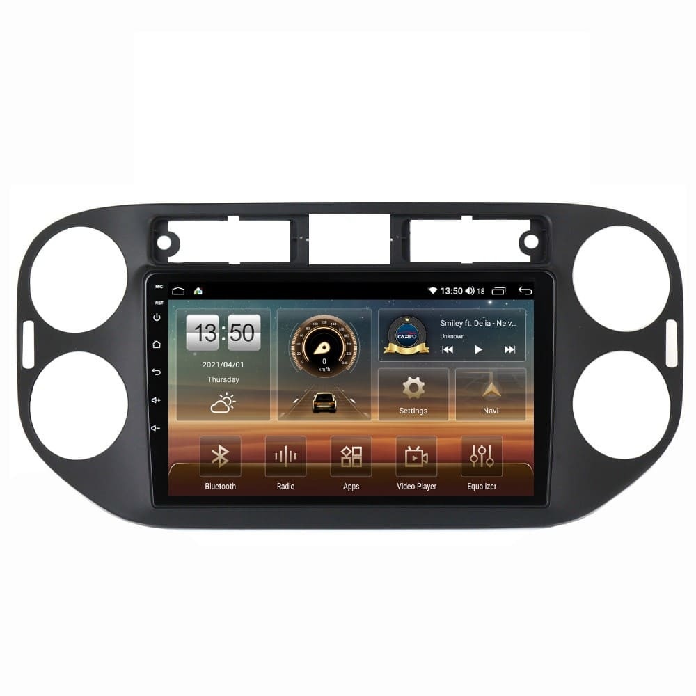 Navigatie dedicata cu Android VW Tiguan I 2012 - 2018, 2GB RAM, Radio GPS Dual Zone, Display HD QLED 9