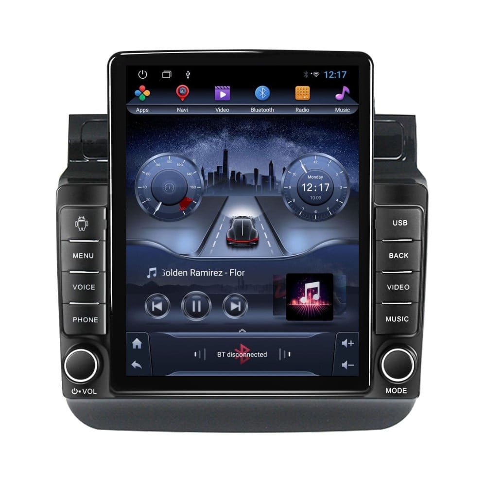 Navigatie dedicata cu Android VW Touareg 7P 2010 - 2018, 1GB RAM, Radio GPS Dual Zone, Touchscreen IPS 9.7