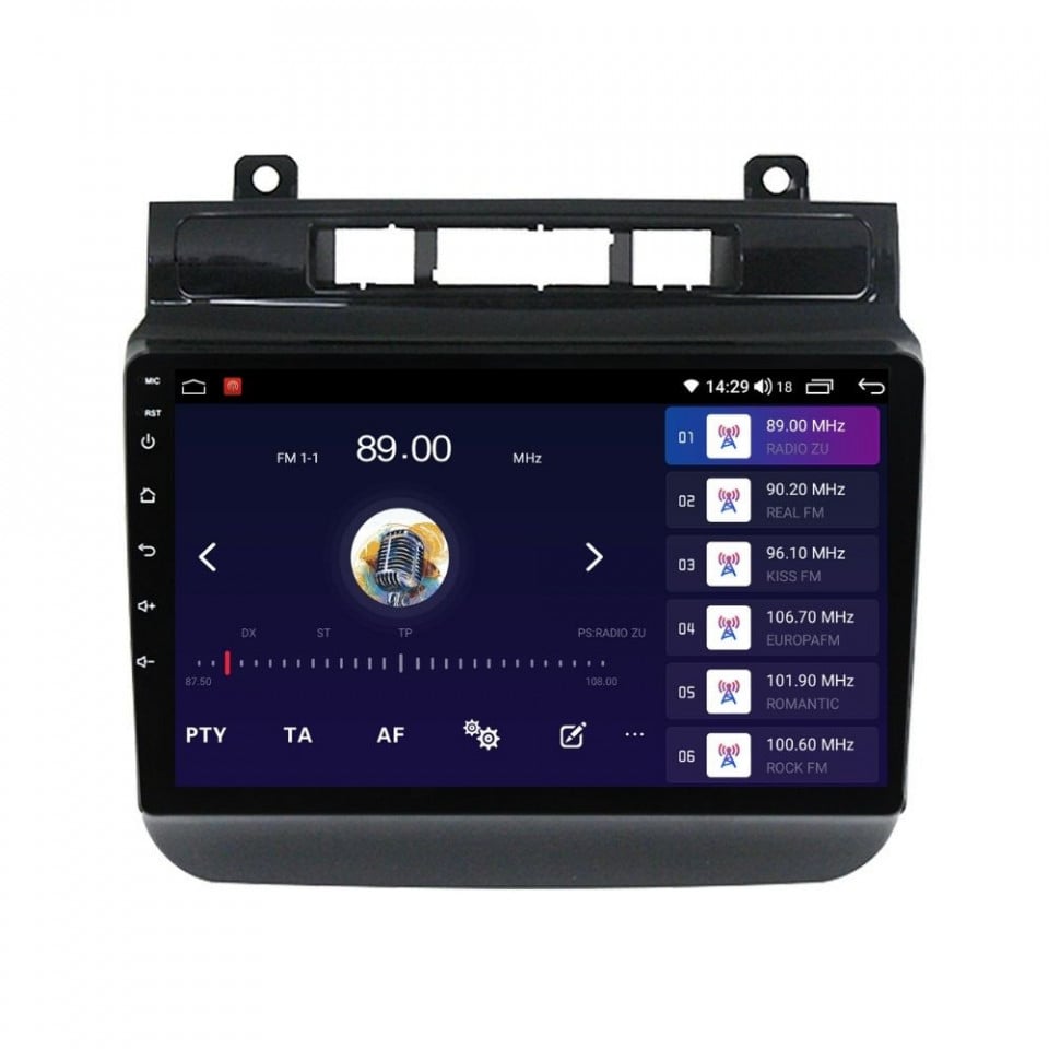 Navigatie dedicata cu Android VW Touareg 7P 2010 - 2018, 6GB RAM, Radio GPS Dual Zone, Display HD QLED 9