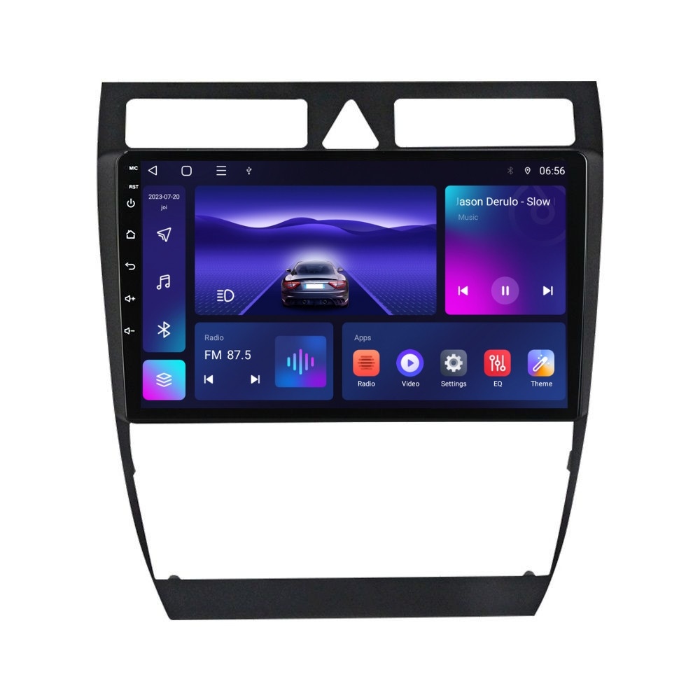 Navigatie dedicata cu Android Audi A6 (C5) 1997 - 2005, 4GB RAM, Radio GPS Dual Zone, Display HD IPS 9