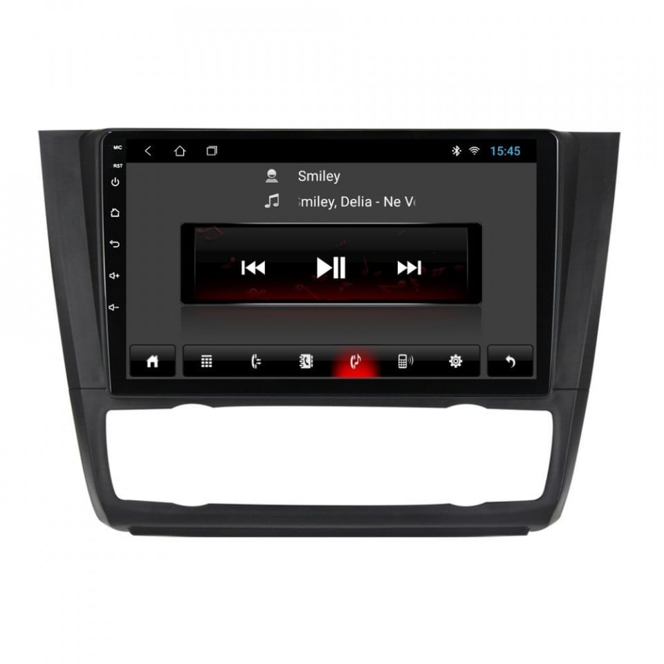 Navigatie dedicata cu Android BMW Seria 1 (E81 / E87) 2007 - 2013, clima automata, 1GB RAM, Radio GPS Dual Zone, Display HD IPS 9