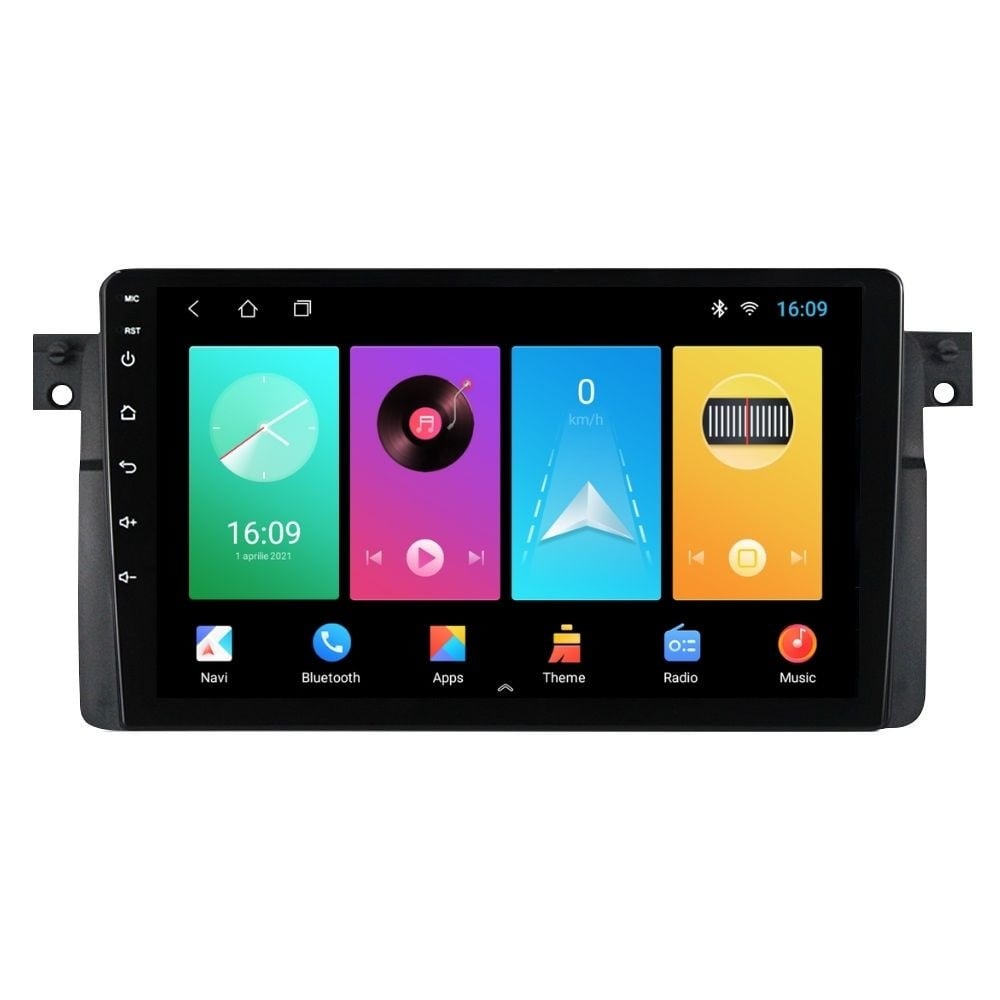 Navigatie dedicata cu Android BMW Seria 3 (E46) 1997 - 2005, 1GB RAM, Radio GPS Dual Zone, Display HD IPS 9
