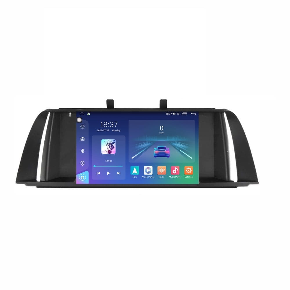 Navigatie dedicata cu Android BMW Seria 5 (F10) 2009 - 2012, 4GB RAM, Radio GPS Dual Zone, Display 2K QLED 9.5