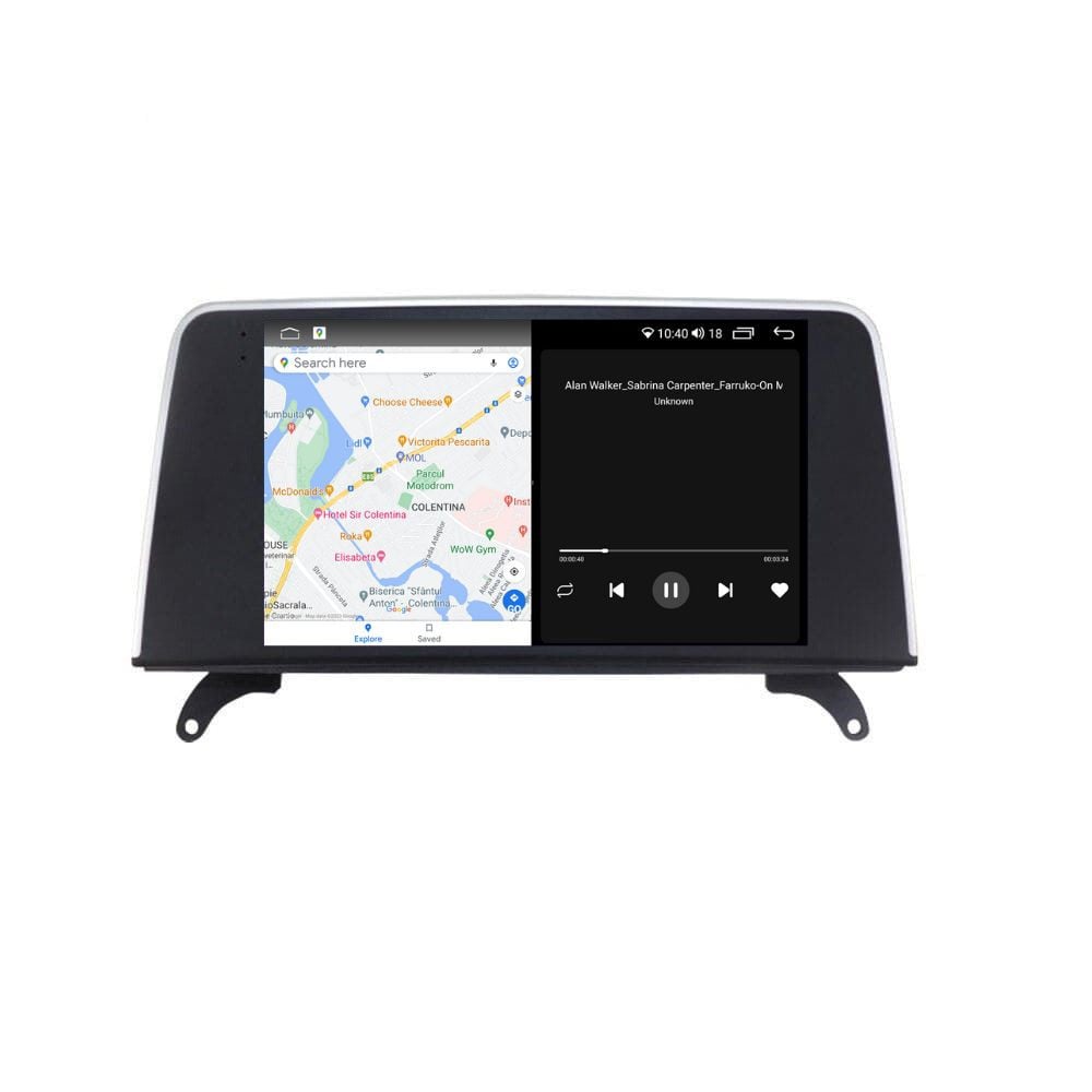 Navigatie dedicata cu Android BMW X5 (E70) 2009 - 2013, 4GB RAM, Radio GPS Dual Zone, Display 2K QLED 9.5