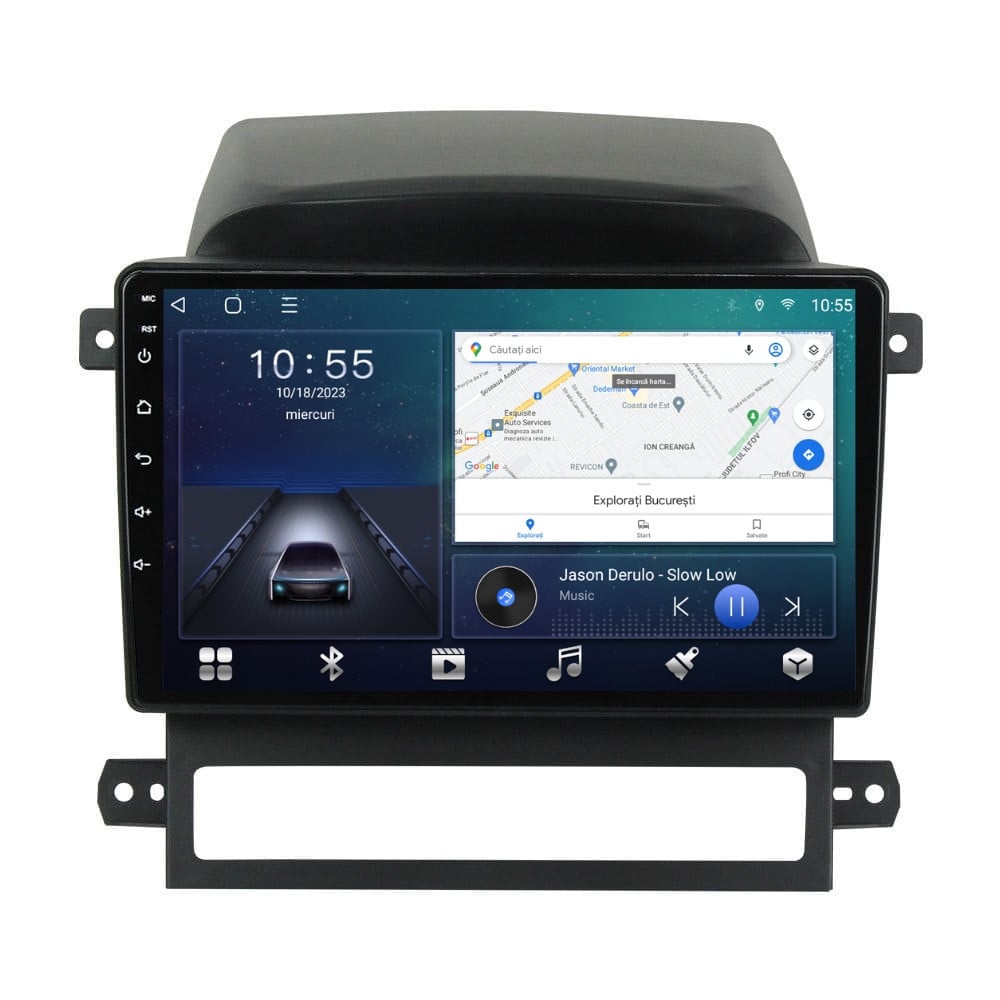 Navigatie dedicata cu Android Chevrolet Captiva 2006 - 2011, 2GB RAM, Radio GPS Dual Zone, Display HD QLED 9