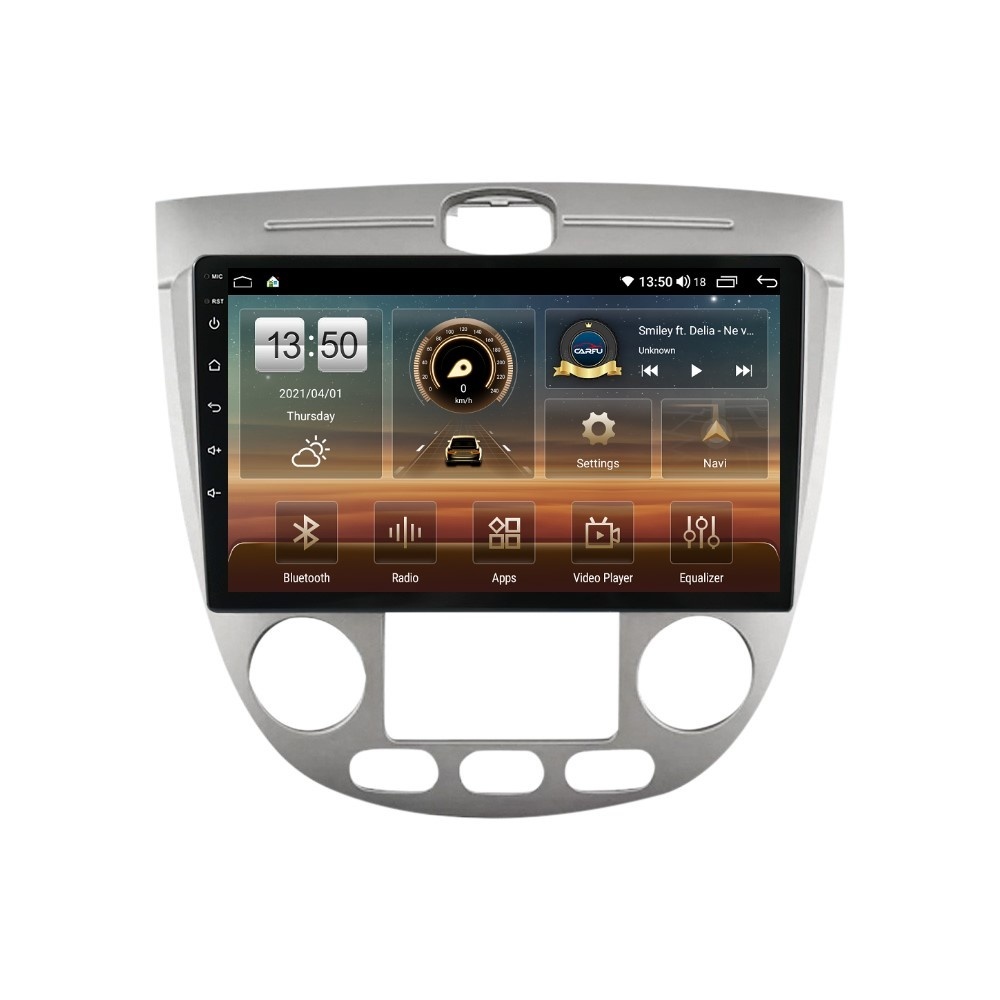 Navigatie dedicata cu Android Chevrolet Lacetti 2003 - 2010, clima automata, 8GB RAM, Radio GPS Dual Zone, Display HD QLED 9