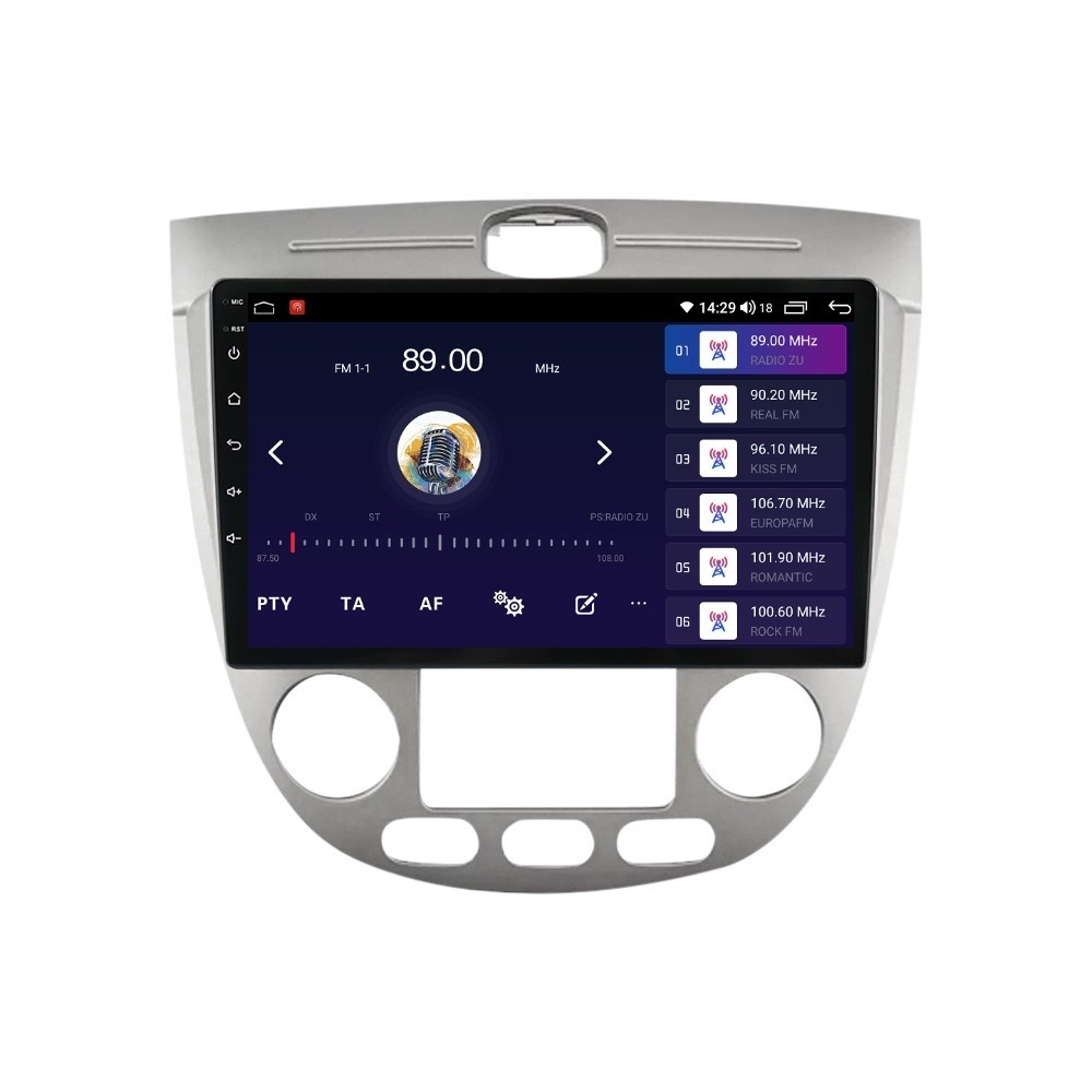 Navigatie dedicata cu Android Chevrolet Lacetti 2003 - 2010, clima automata, 6GB RAM, Radio GPS Dual Zone, Display HD QLED 9
